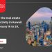 How was the real estate trading activity in Kuwait from February 16 to 20, 2025?