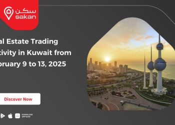 Real Estate Trading Activity in Kuwait from February 9 to 13, 2025