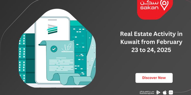 Real Estate Activity in Kuwait from February 23 to 24, 2025