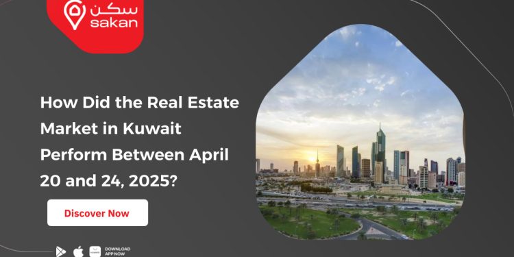 How Did the Real Estate Market in Kuwait Perform Between April 20 and 24, 2025?